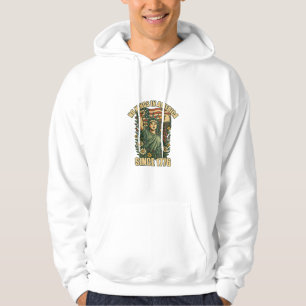 No Kings In America Statue Of Justice For Immigran Hoodie