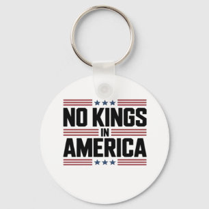 No Kings In America USA Creative Style Keychain