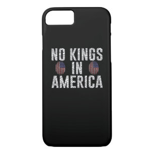 No Kings In America USA Flag Fingerprint Creative  Case-Mate iPhone Case