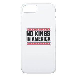 No Kings In America USA Minimal Clean Case-Mate iPhone Case