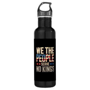 No Kings In America We The People 710 Ml Water Bottle