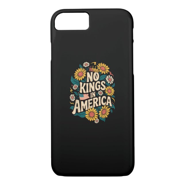 No Kings In America We The People Political Case-Mate iPhone Case (Back)