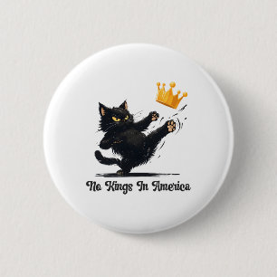 No Kings In America We The People Political For Me 2 Inch Round Button