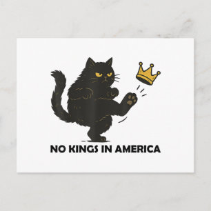 No Kings In America We The People Political Men Wo Holiday Postcard