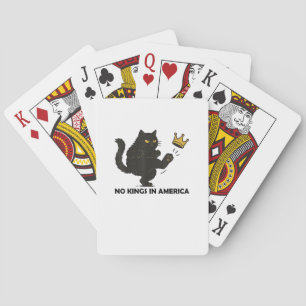 No Kings In America We The People Political Vintag Playing Cards
