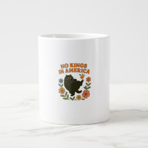No Kings In America We The People Retro For Girl C Large Coffee Mug