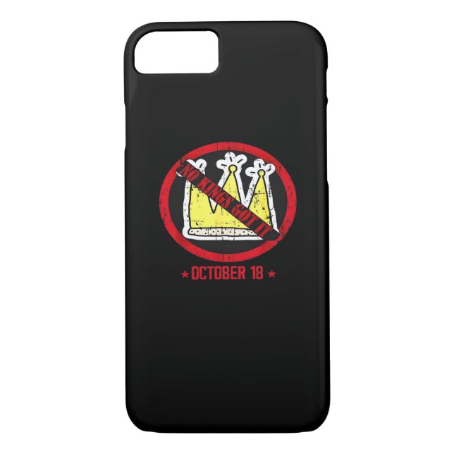 No Kings It Classic Creative Style Case-Mate iPhone Case (Back)