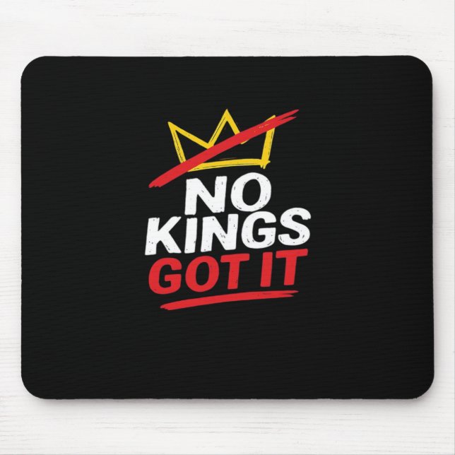 No Kings It Creative Casual Mouse Pad (Front)
