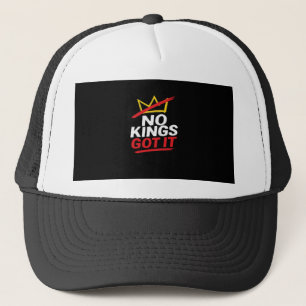 No Kings It Creative Casual Trucker Hat