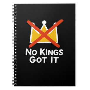 No Kings It - Defiant To The People Anti-Tyranny 1 Notebook