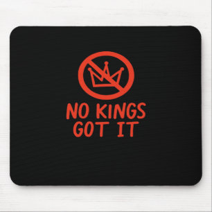 No Kings It Patriotic Style Mouse Pad