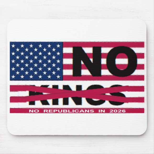 NO KINGS MOUSE PAD (Front)