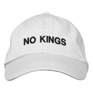 No Kings political protest Embroidered Hat