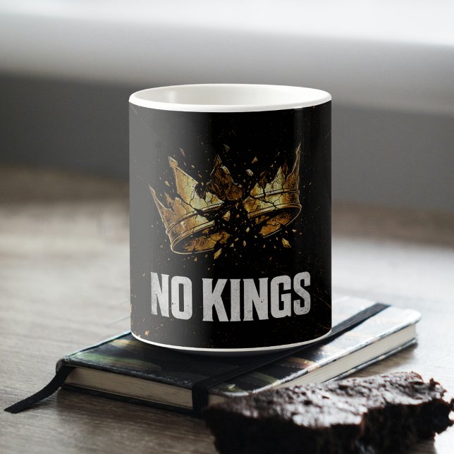 No Kings Protest Coffee Mug (Creator Uploaded)