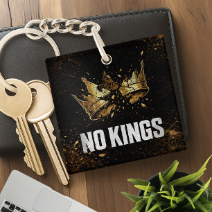 No Kings Protest Keychain