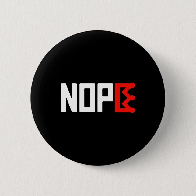 No Kings Protest Sign Horizontal  2 Inch Round Button (Front)