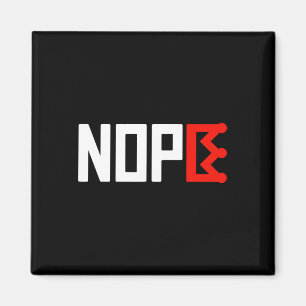 No Kings Protest Sign Horizontal Magnet