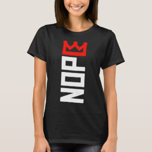 No Kings Protest Sign Vertical  T-Shirt