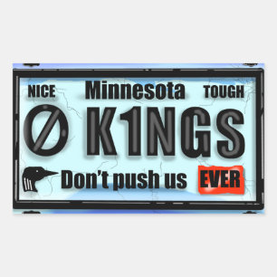 No Kings, protest Sticker