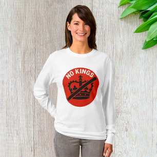 No Kings Protest Symbol T-Shirt