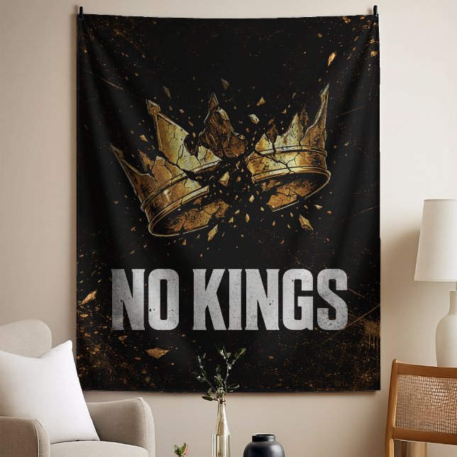 No Kings Protest Tapestry (Creator Uploaded)
