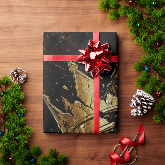 No Kings Protest Wrapping Paper (Holiday Gift)
