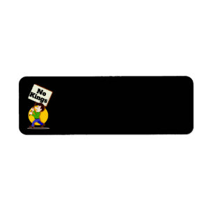 No Kings Return Address Label
