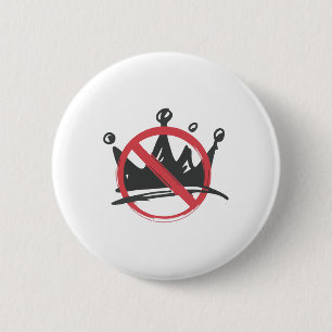 No Kings Shirt No Kings In America Political Shirt 2 Inch Round Button