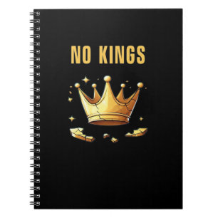 No Kings. Simple Yet Impactful Visual Of A Destroy Notebook