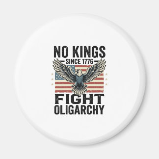 No Kings Since 1776 Patriotic Eagle Vintage Shirt  Magnet