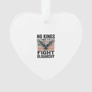 No Kings Since 1776 Patriotic Eagle Vintage Shirt  Ornament