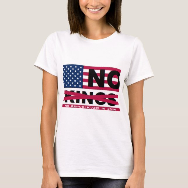 NO KINGS T-Shirt (Front)