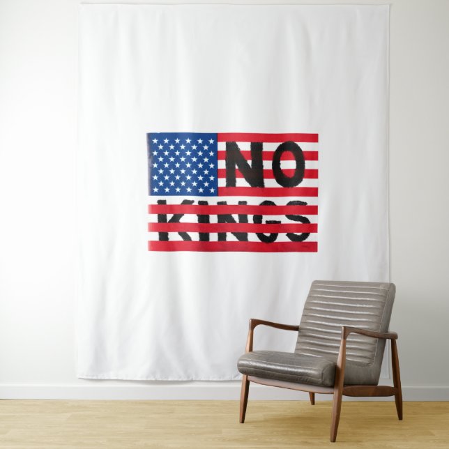 NO KINGS TAPESTRY (In Situ)