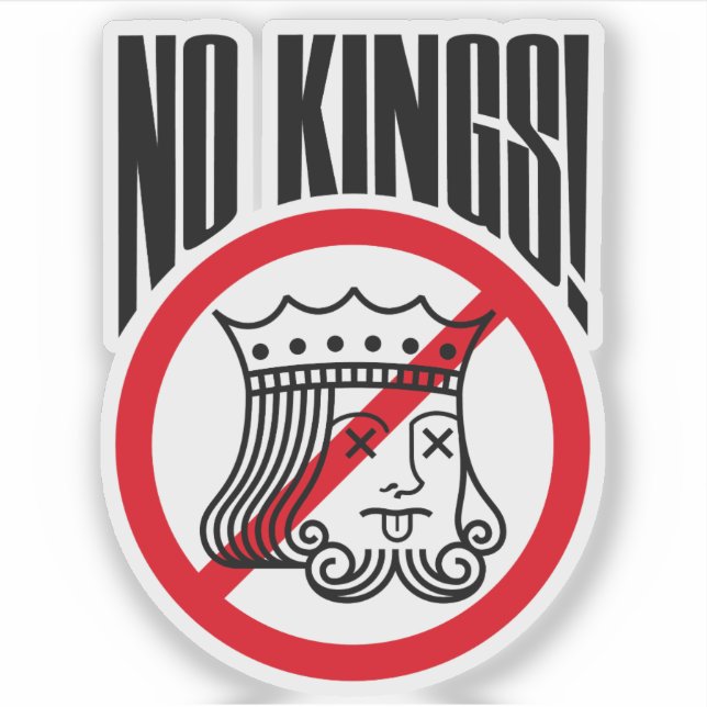 NO KINGS! - Trump Protest  (Front)