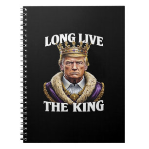 No Kings Vintage Long The King  Notebook