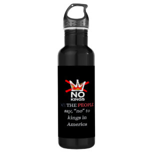 No Kings We The People Say No To Tyranny Classic 710 Ml Water Bottle