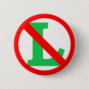 No L 2 Inch Round Button