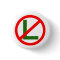 No - L Noel Christmas Button
