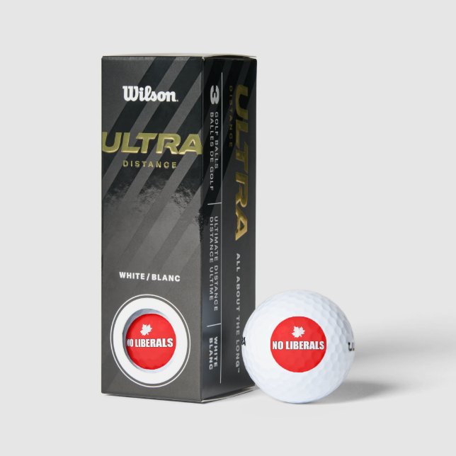 NO LIBERALS GOLF BALLS (Packaging)