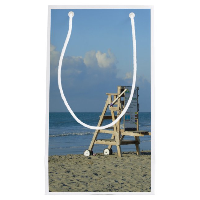 No Lifeguard On Duty Small Gift Bag (Front)