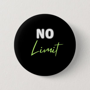 No Limit 2 Inch Round Button