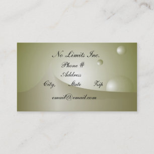 No Limits Business Card