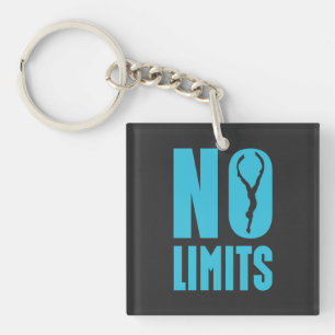No Limits Freediving   Keychain