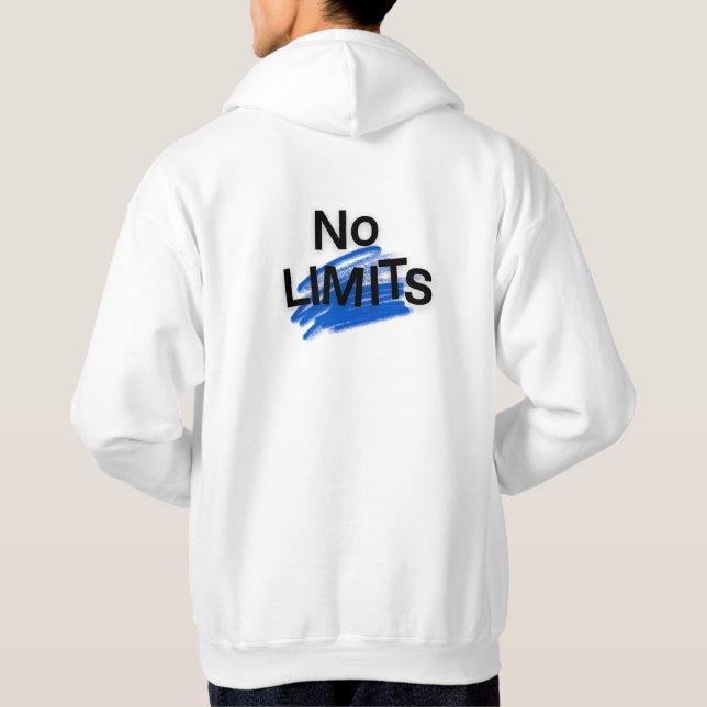 no limits  hoodie (Back)