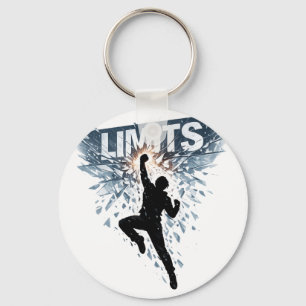 No Limits Motivation Design  Keychain