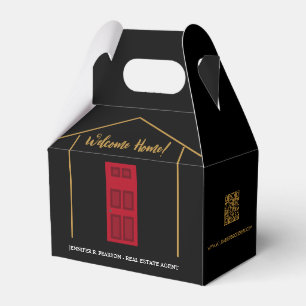 NO LOGO Real Estate Welcome home Custom Favor Box