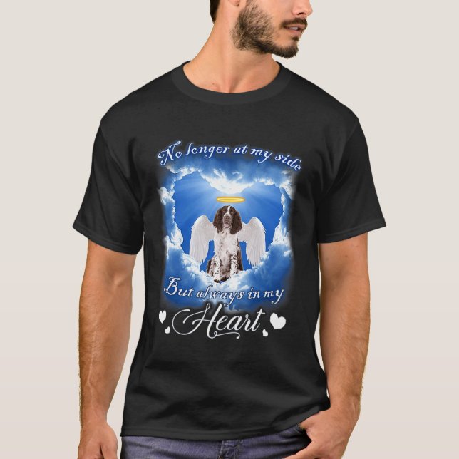 No Longer At My Side English Springer Spaniel T-Shirt (Front)