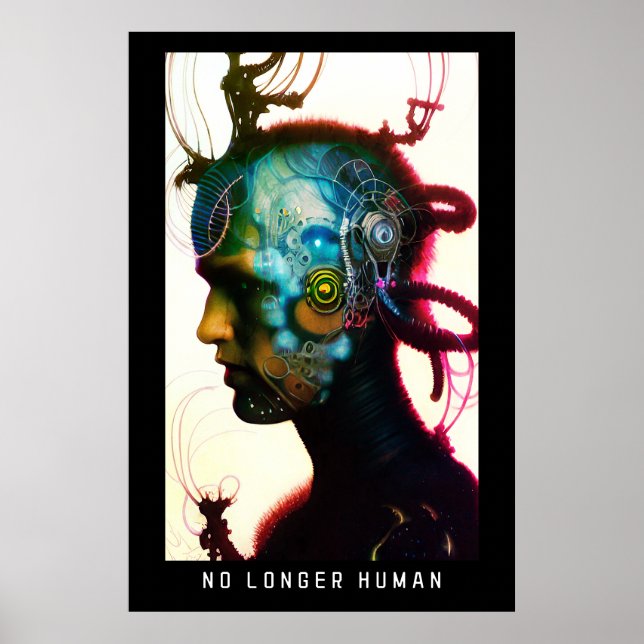 No Longer Human Poster (Front)