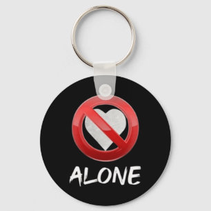No Love  Keychain