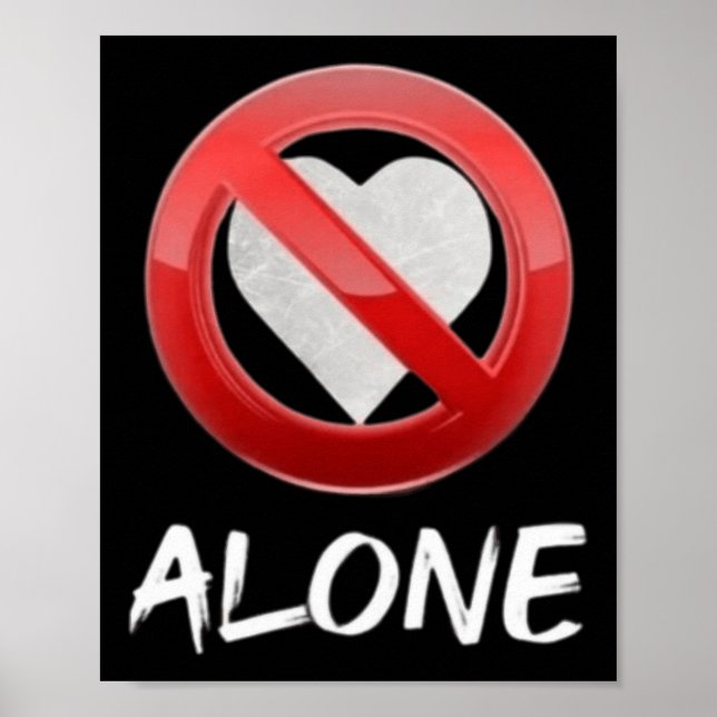 No Love  Poster (Front)